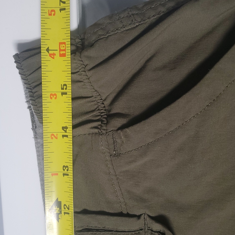 Duluth Trading Womens Cargo Skirt Size 8 Green Nylon - Picture 12 of 13
